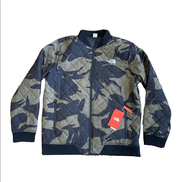 north face jester jacket camo